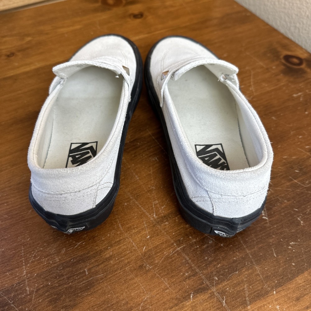 Vans Style 53 Slip-On Suede Loafer Sneaker Shoe Size 6 Retro 1950's Creeper EUC - Picture 5 of 12